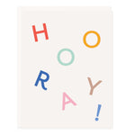 Hooray Letters Card - Ramona & Ruth