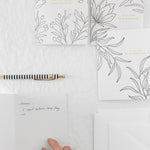 Mom Wedding Day Botanical Card - Ramona & Ruth