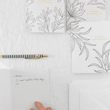 Mom Wedding Day Botanical Card - Ramona & Ruth
