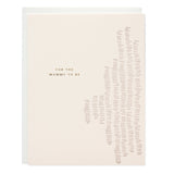 Mommy To Be Card - Ramona & Ruth
