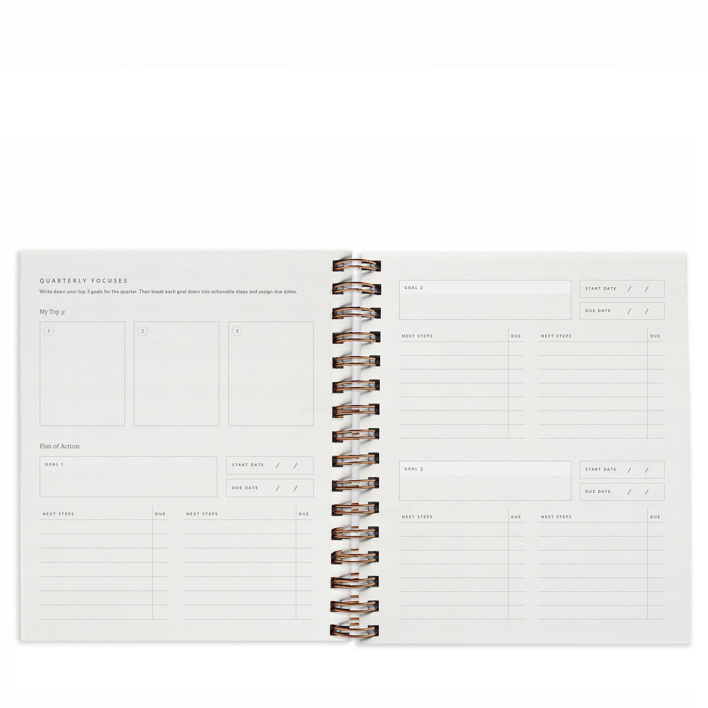 Quarterly Overview Planner - Ramona & Ruth