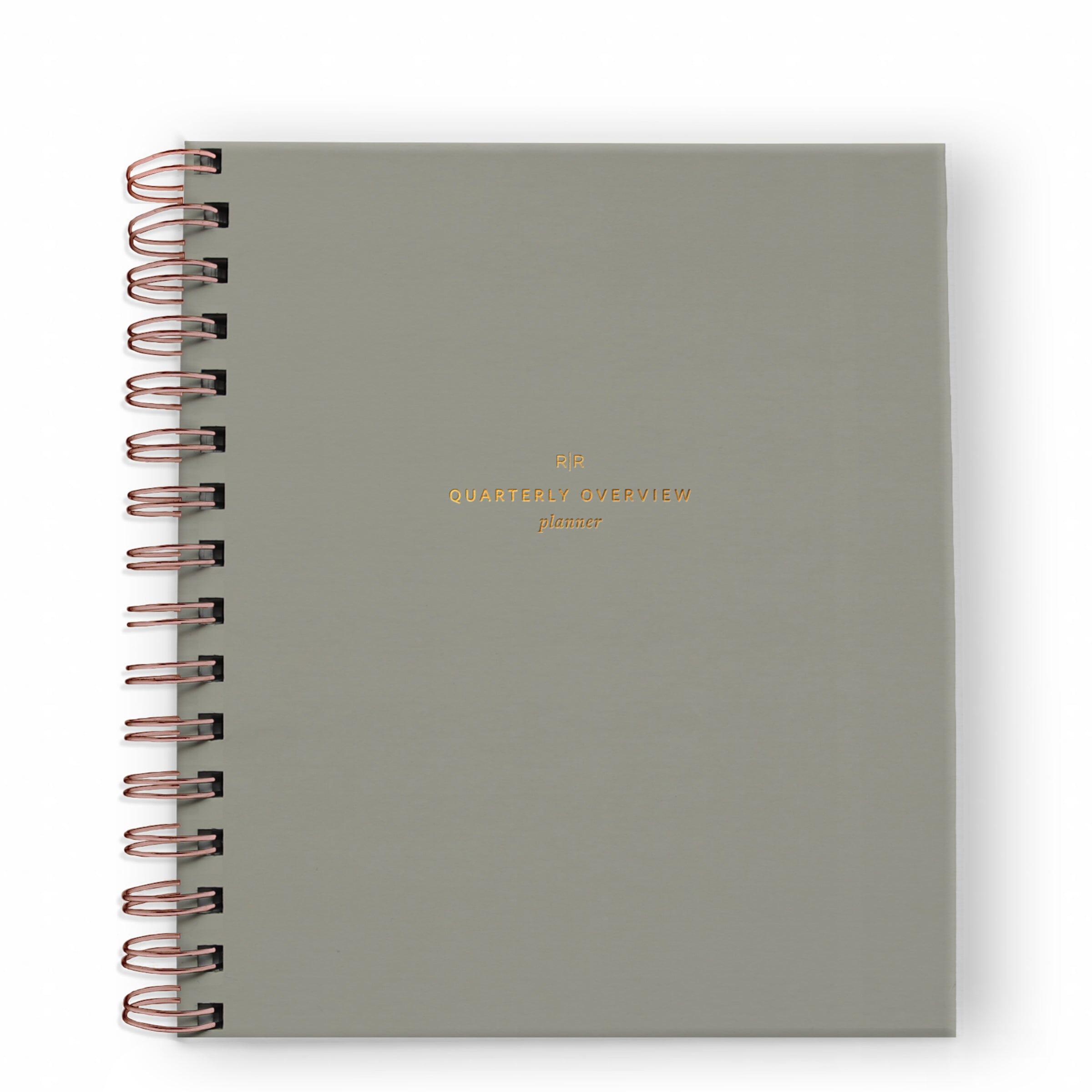 Quarterly Overview Planner - Ramona & Ruth Light Sage