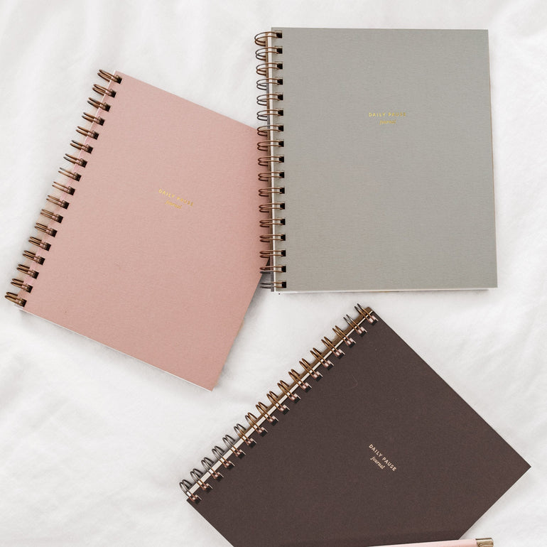 Sample Sale - Daily Pause Journal in Light Sage - Ramona & Ruth 