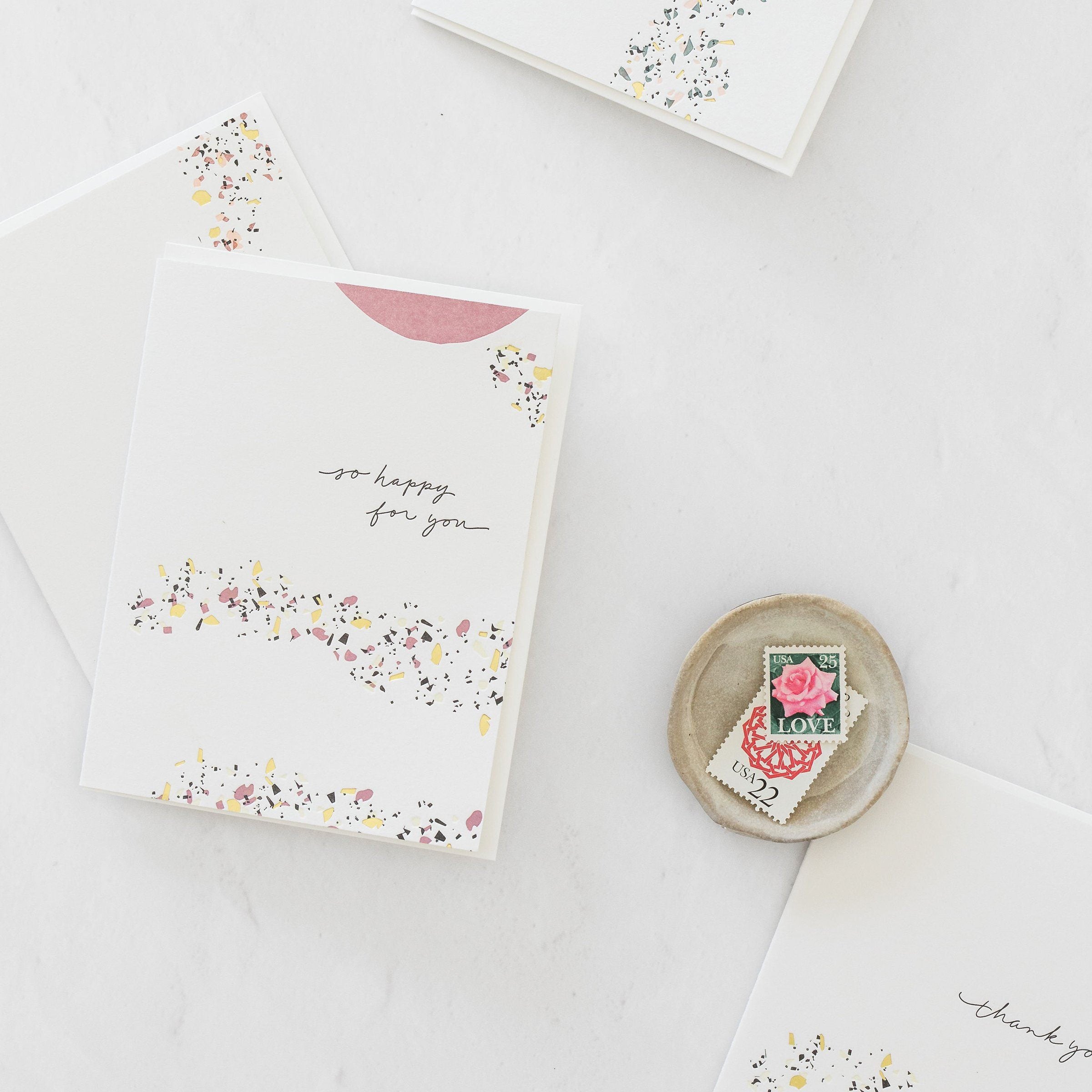 So Happy Confetti Card - Ramona & Ruth