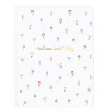 Sweet Baby Petite Floral Card - Ramona & Ruth