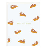 Thankful Pie Card - Ramona & Ruth
