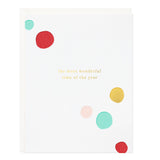 The Most Wonderful Time Holiday Card - Ramona & Ruth