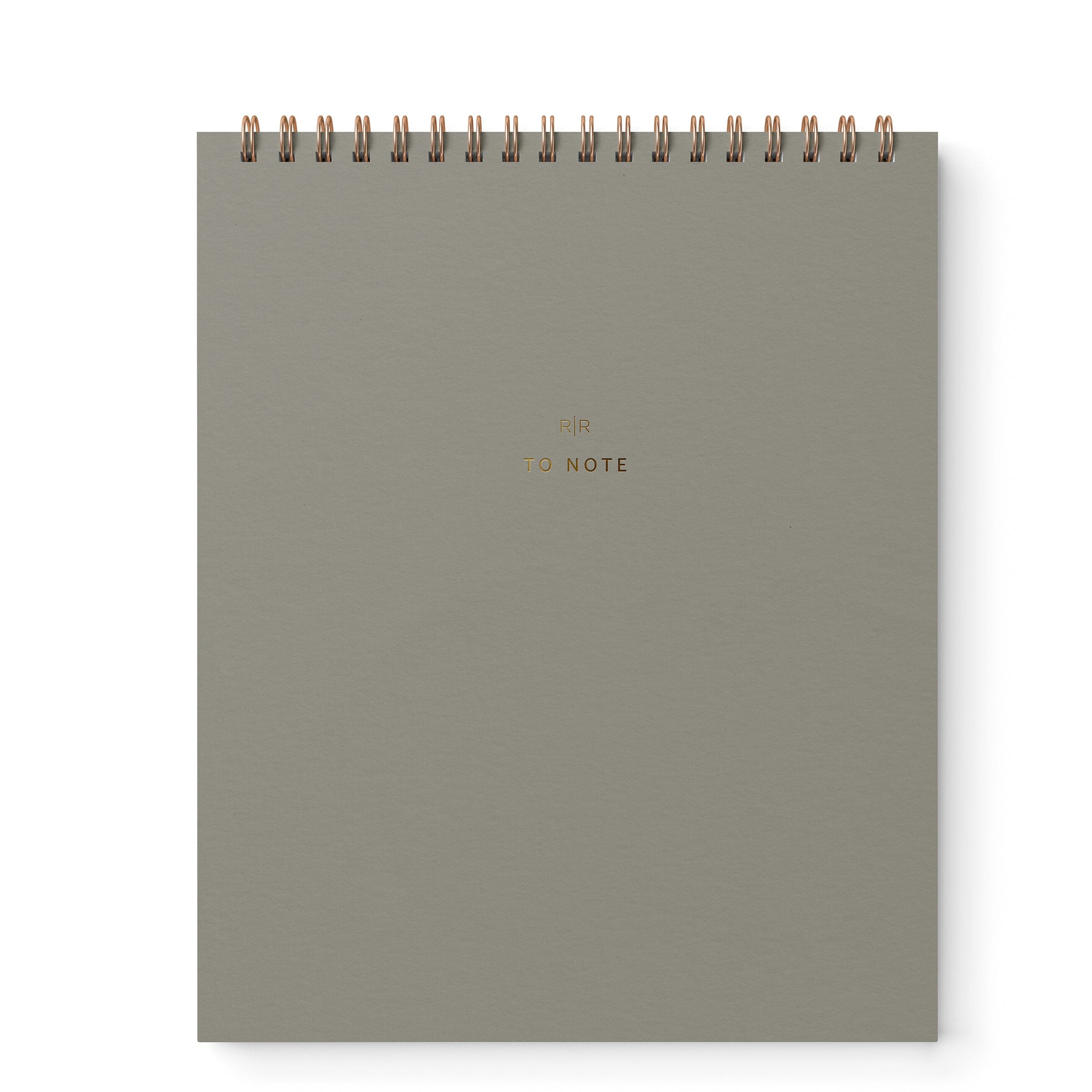 To Note Lined Notebook - Ramona & Ruth Light Sage
