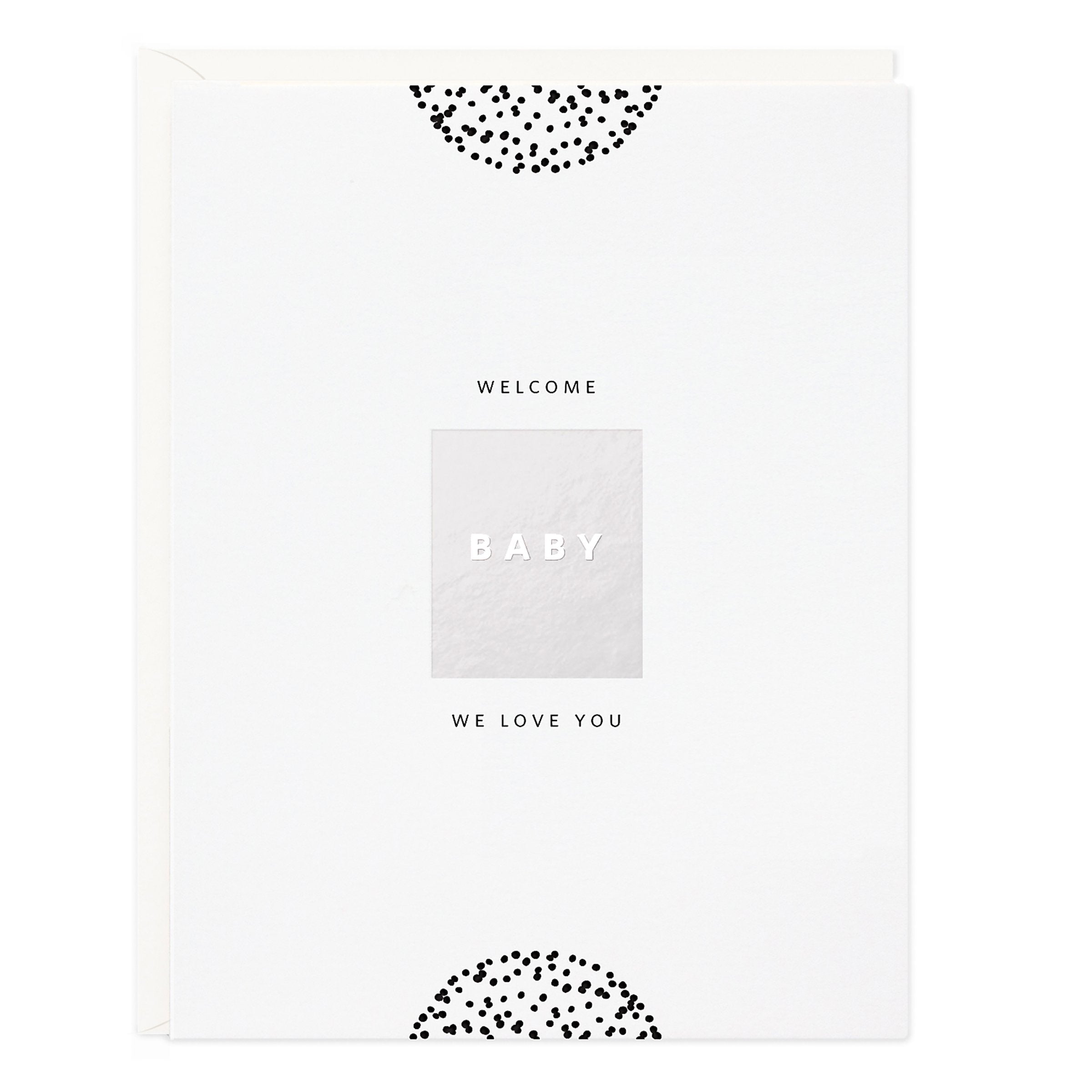 Welcome Baby Block Card - Ramona & Ruth