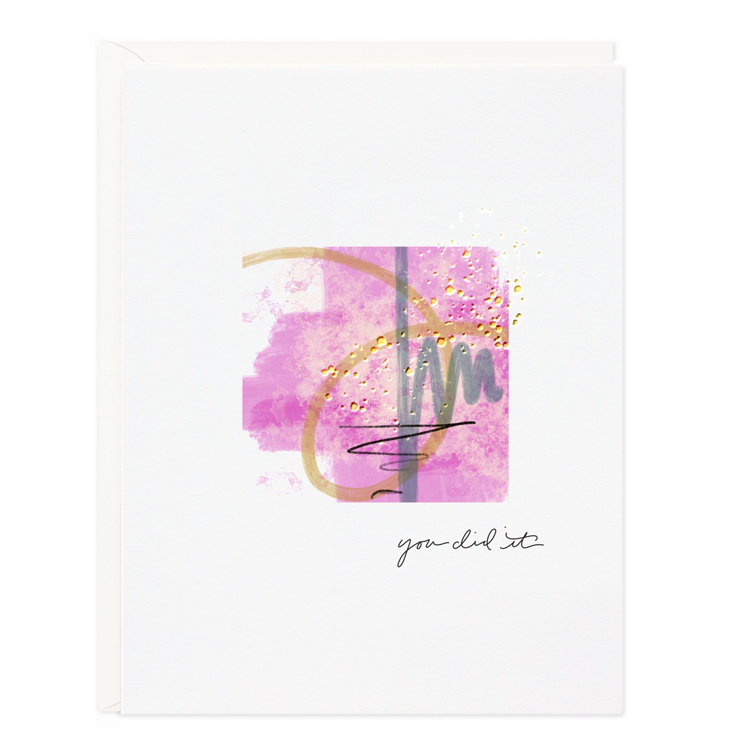You Did It Splash Card - Ramona & Ruth