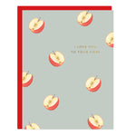 Apple Core Card - Ramona & Ruth 