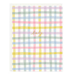 Baby Gingham Card - Ramona & Ruth 