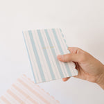 Baby Stripes Blue Card - Ramona & Ruth 