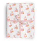 Birthday Cake Gift Wrap - Ramona & Ruth 