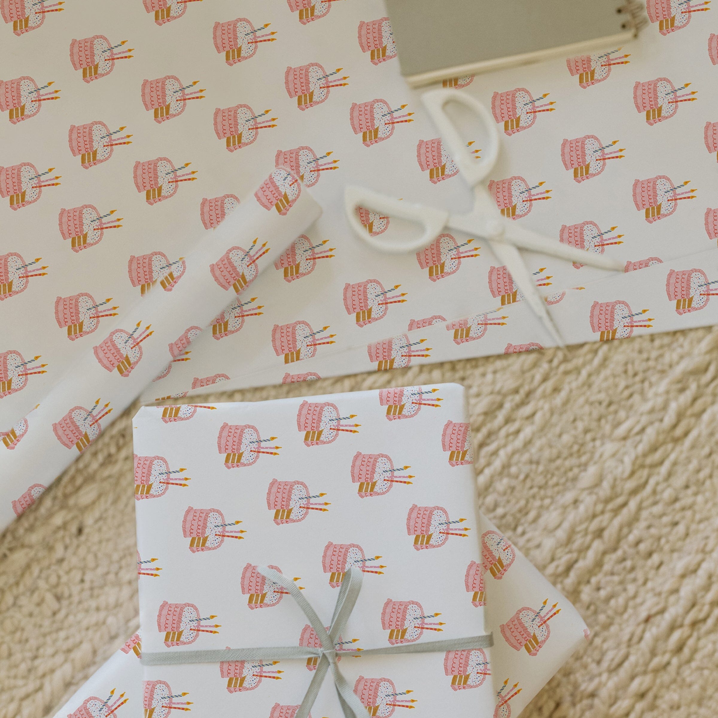 Birthday Cake Gift Wrap - Ramona & Ruth 