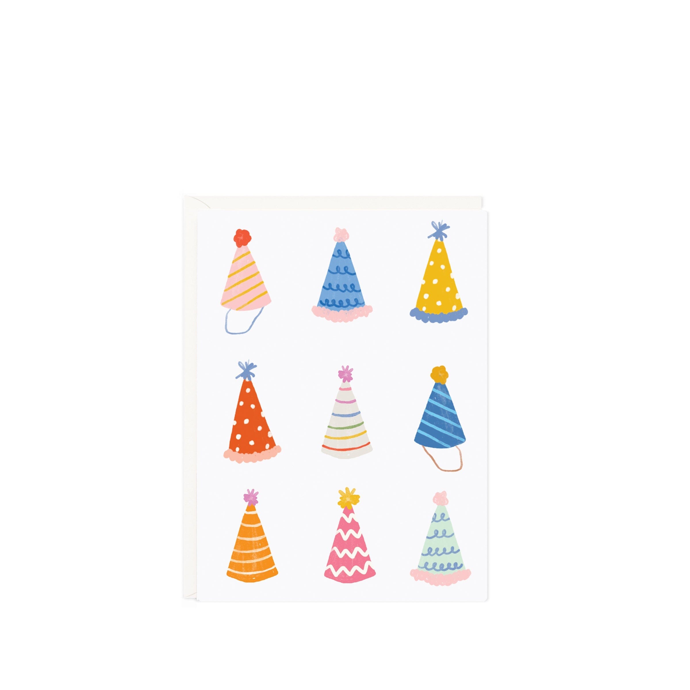Birthday Hats Mini Card - Ramona & Ruth 