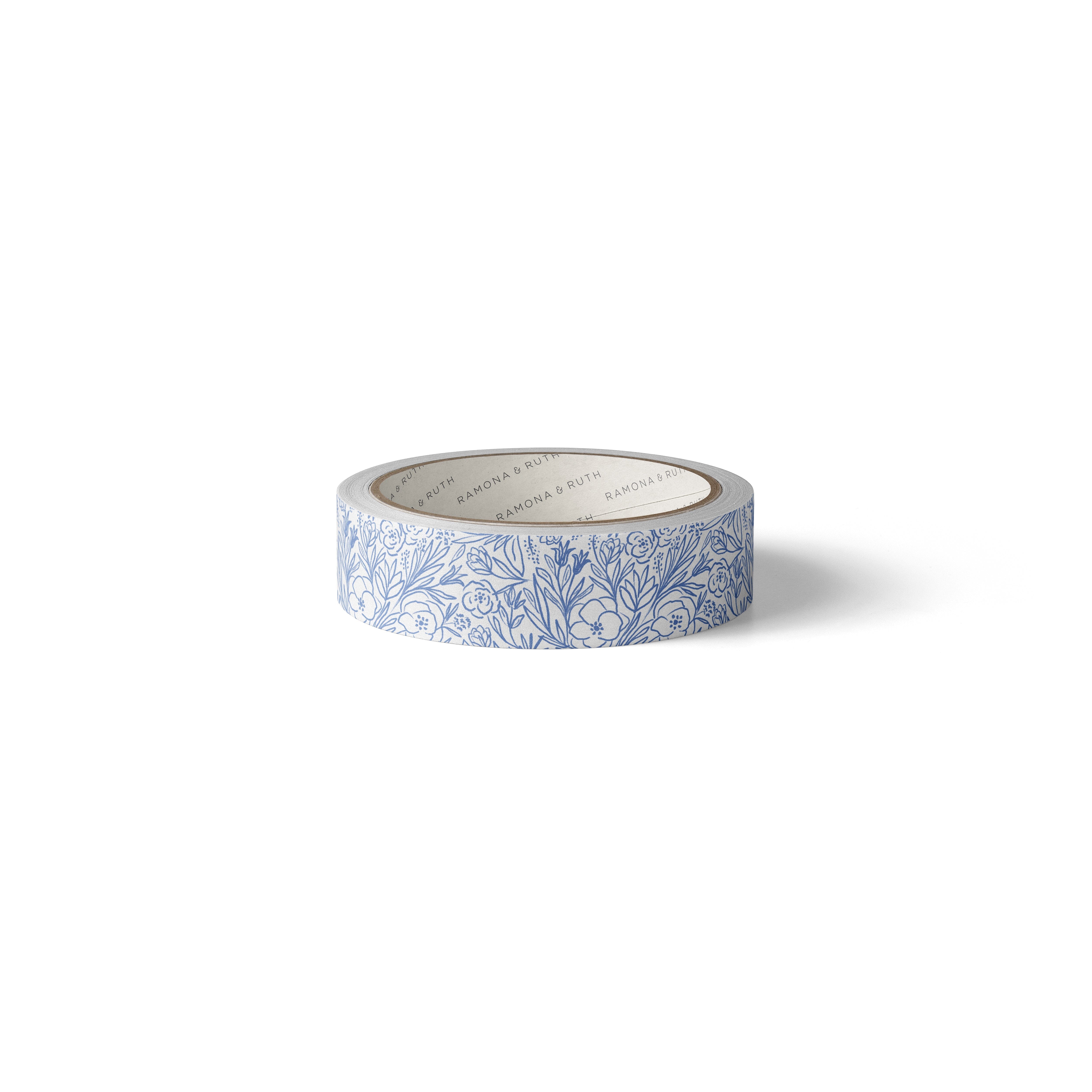 Blue Blossom Washi Tape - Ramona & Ruth 