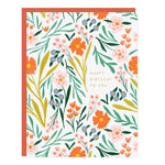 Botanical Birthday Card - Ramona & Ruth 