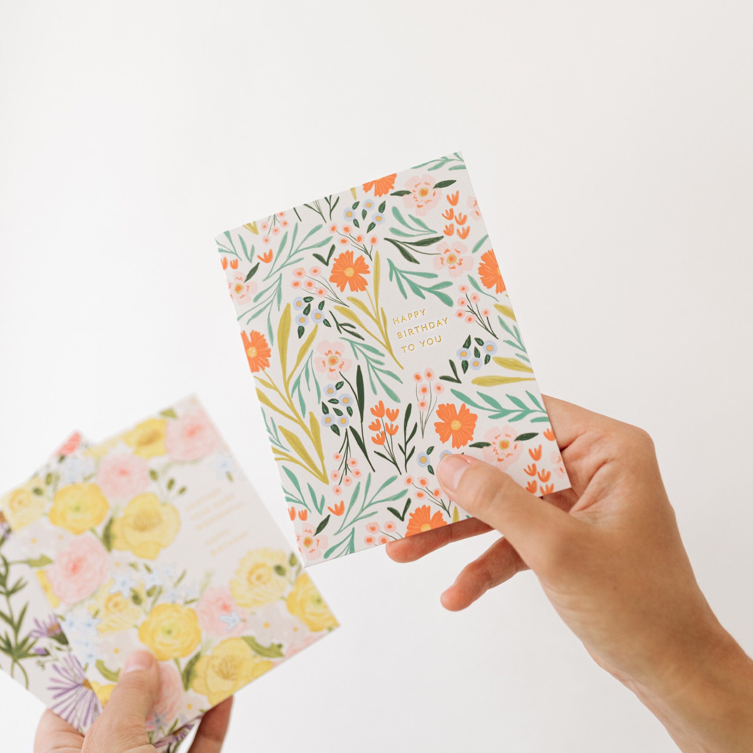 Botanical Birthday Card - Ramona & Ruth 