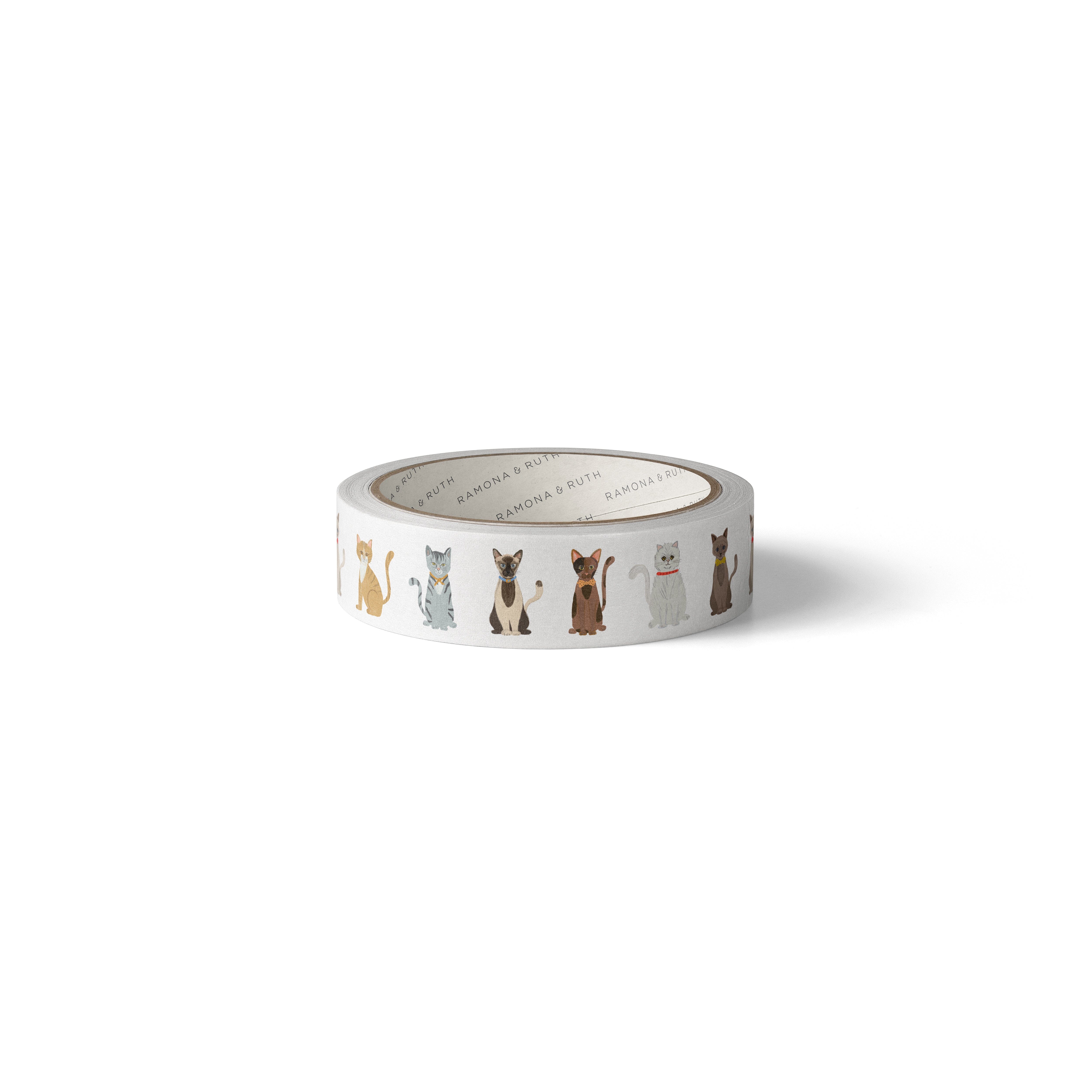 Cats Washi Tape - Ramona & Ruth 