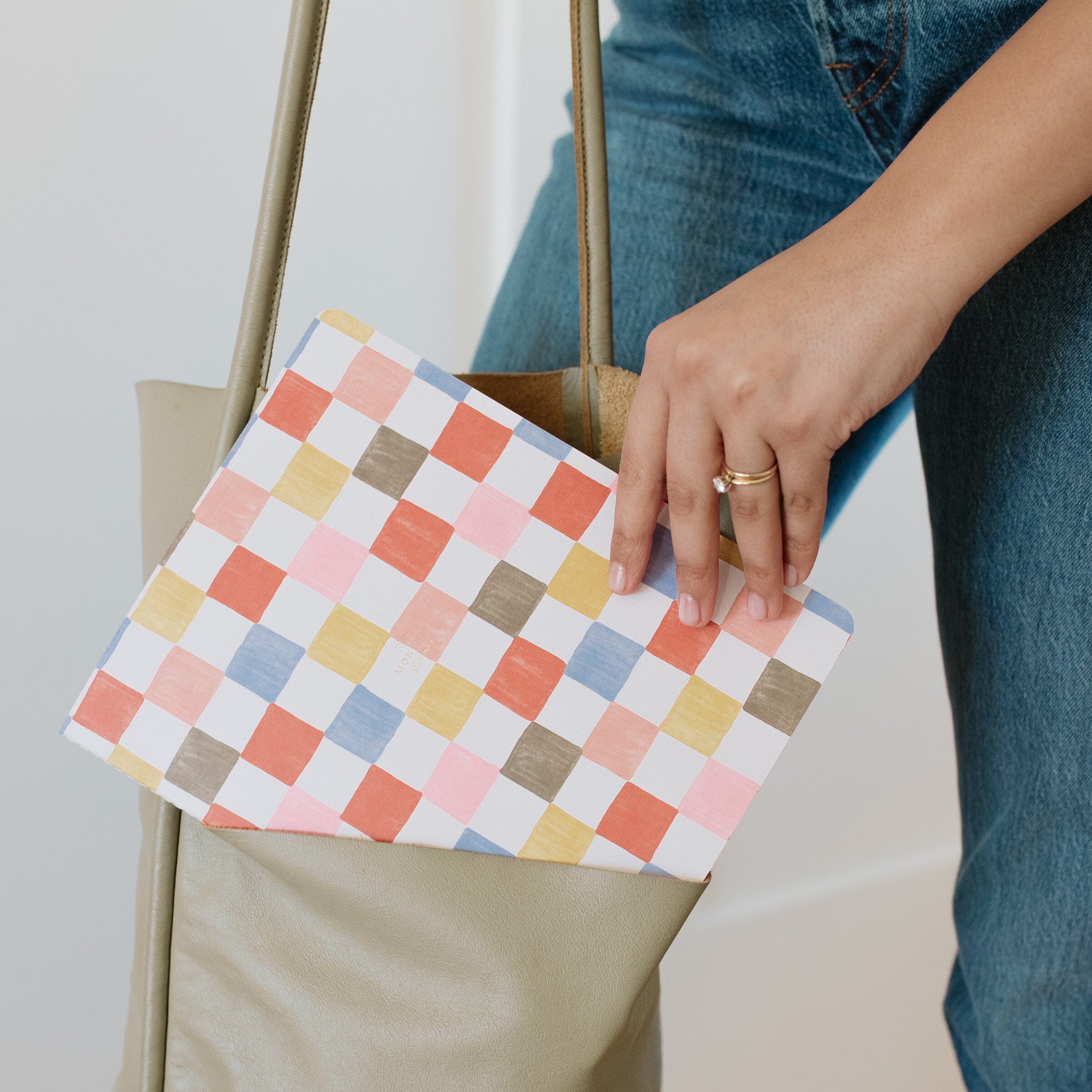 Check Stitched Monthly Planner - Ramona & Ruth 