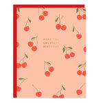 Cherry Birthday Greeting Card - Ramona & Ruth 