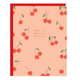 Cherry Birthday Greeting Card - Ramona & Ruth 