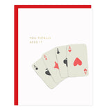 Congrats Aces Card - Ramona & Ruth 
