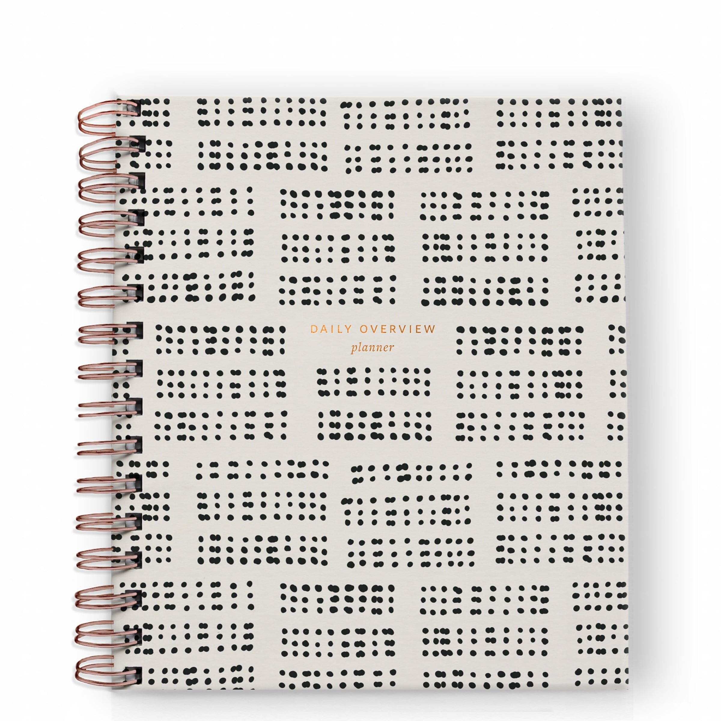 Daily Overview Planner - Ramona & Ruth Dotty Standard Cover 
