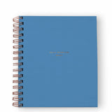 Daily Overview Planner - Ramona & Ruth Mediterranean Blue Standard Cover 