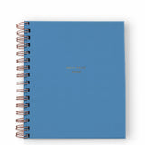 Daily Pause Journal - Ramona & Ruth Mediterranean Blue 