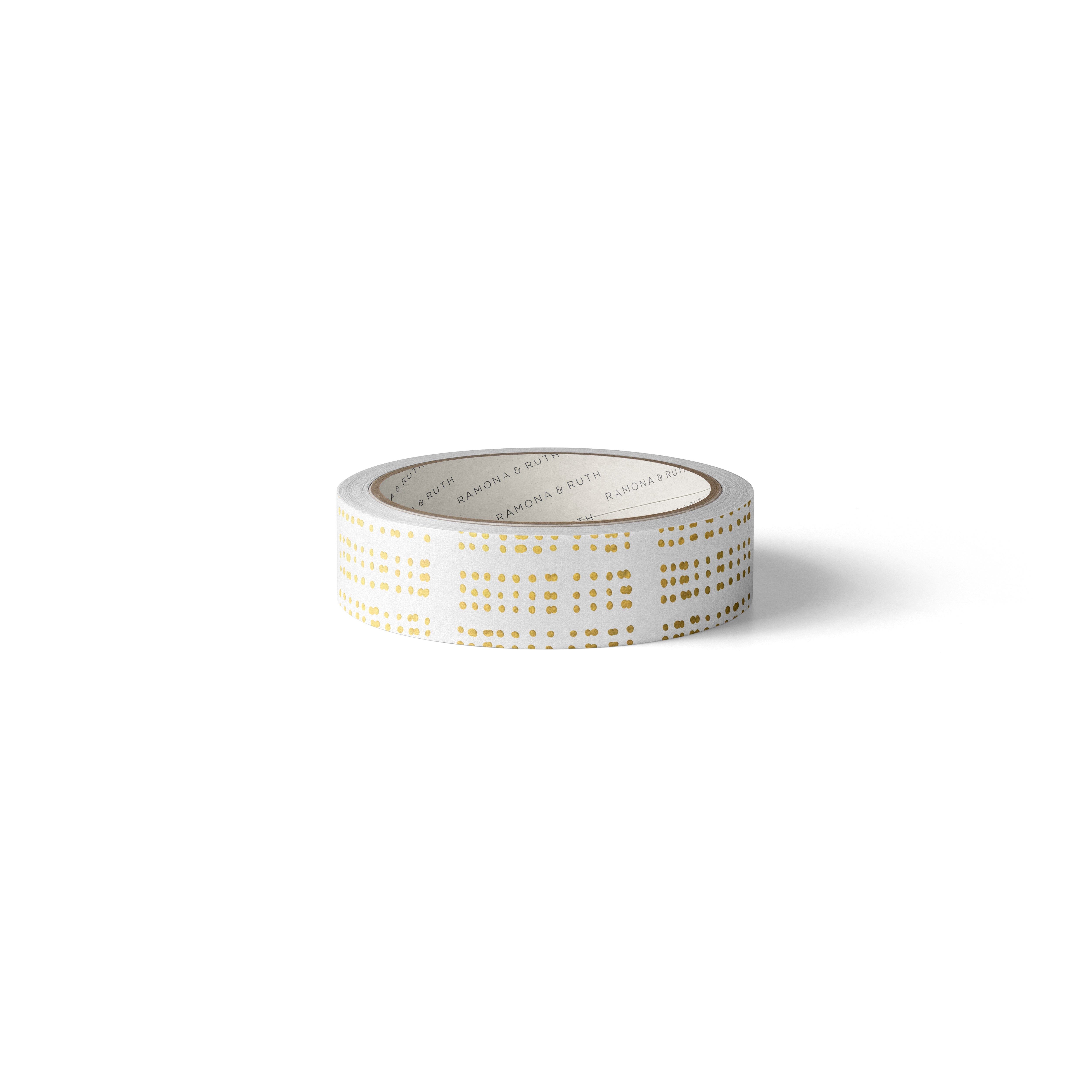 Dotty Foil Washi Tape - Ramona & Ruth 