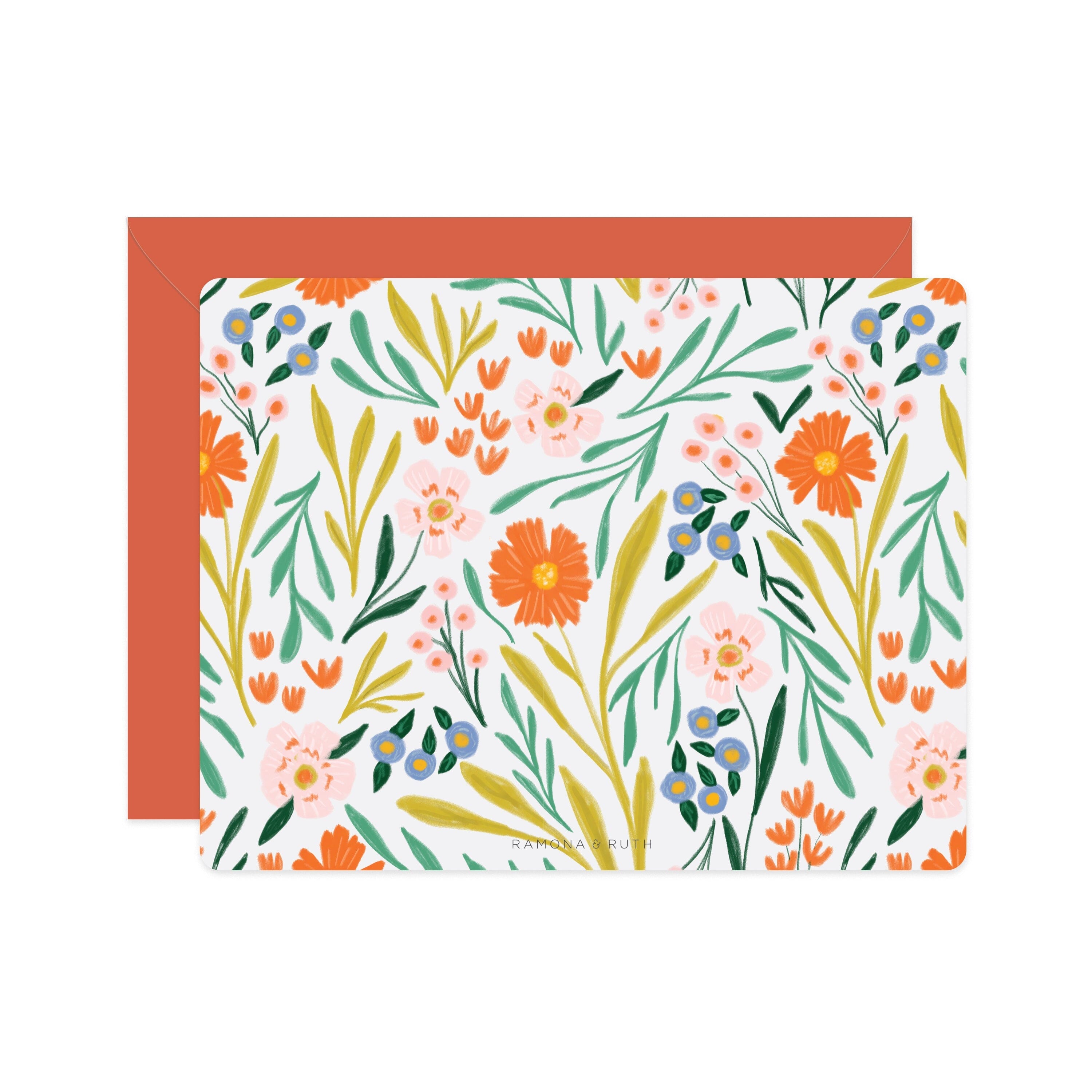 Garden Party Flat Notes | Boxed Set of 6 - Ramona & Ruth 