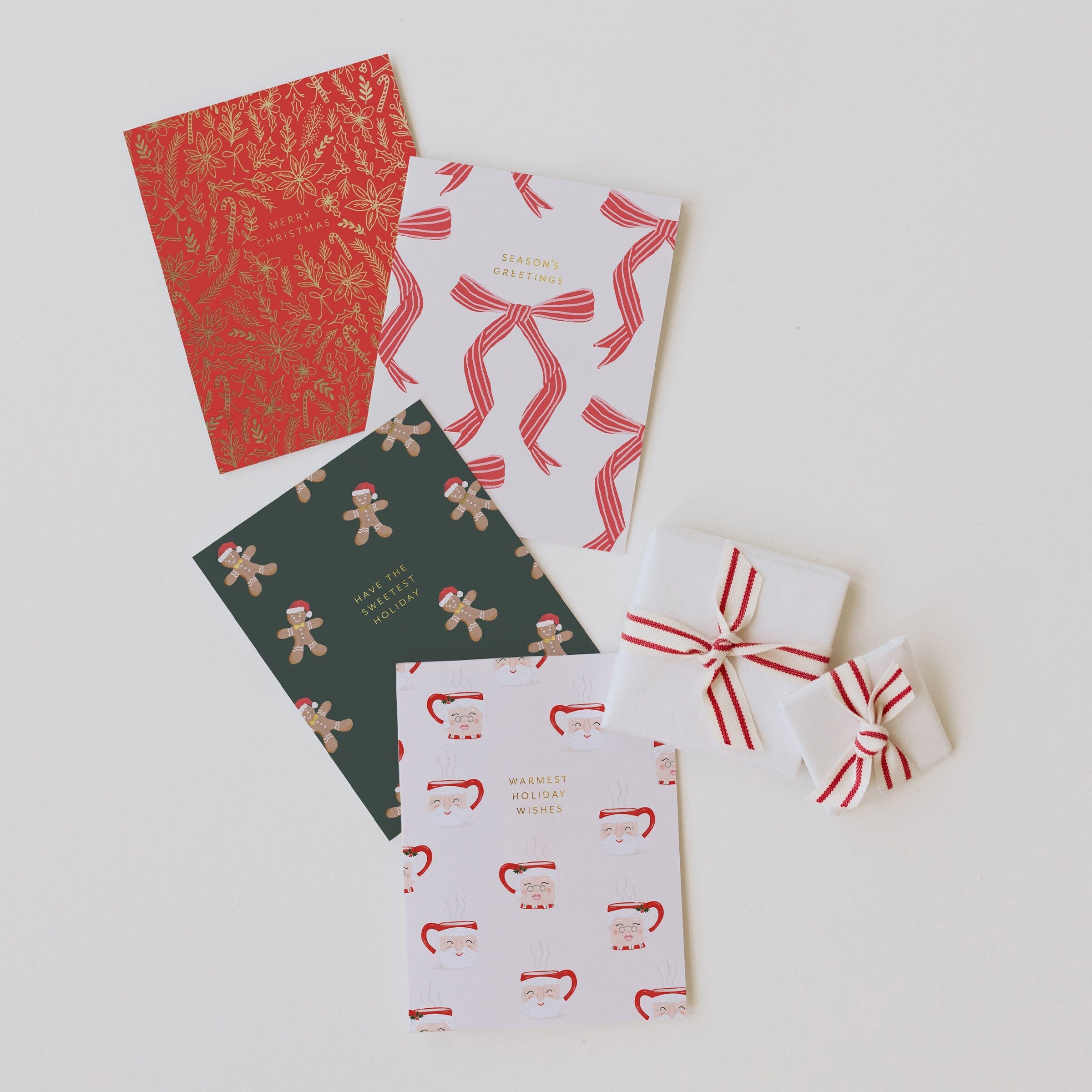 Gingerbread Christmas Card - Ramona & Ruth 