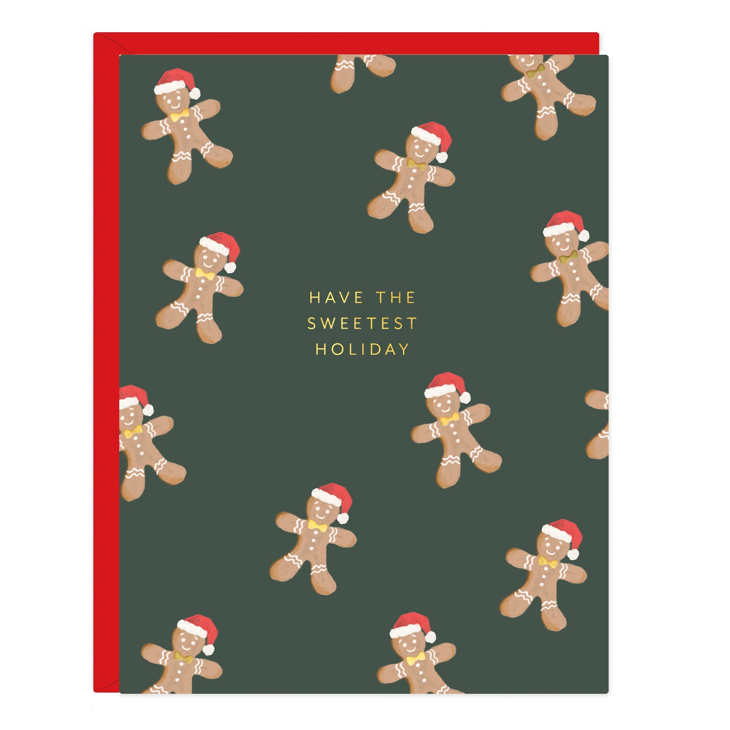 Gingerbread Christmas Card - Ramona & Ruth 