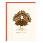 Gobble Thanksgiving Card - Ramona & Ruth 