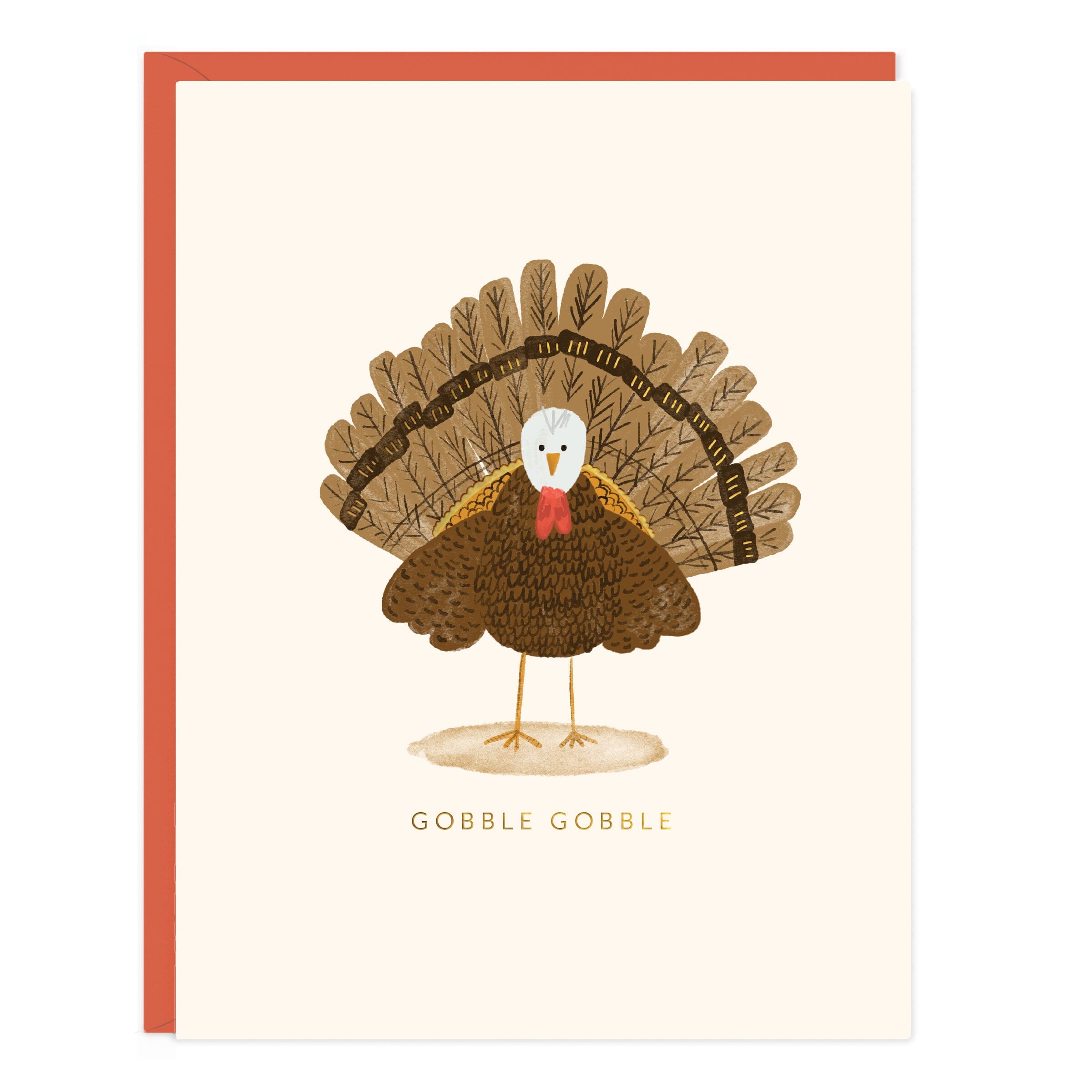 Gobble Thanksgiving Card - Ramona & Ruth 