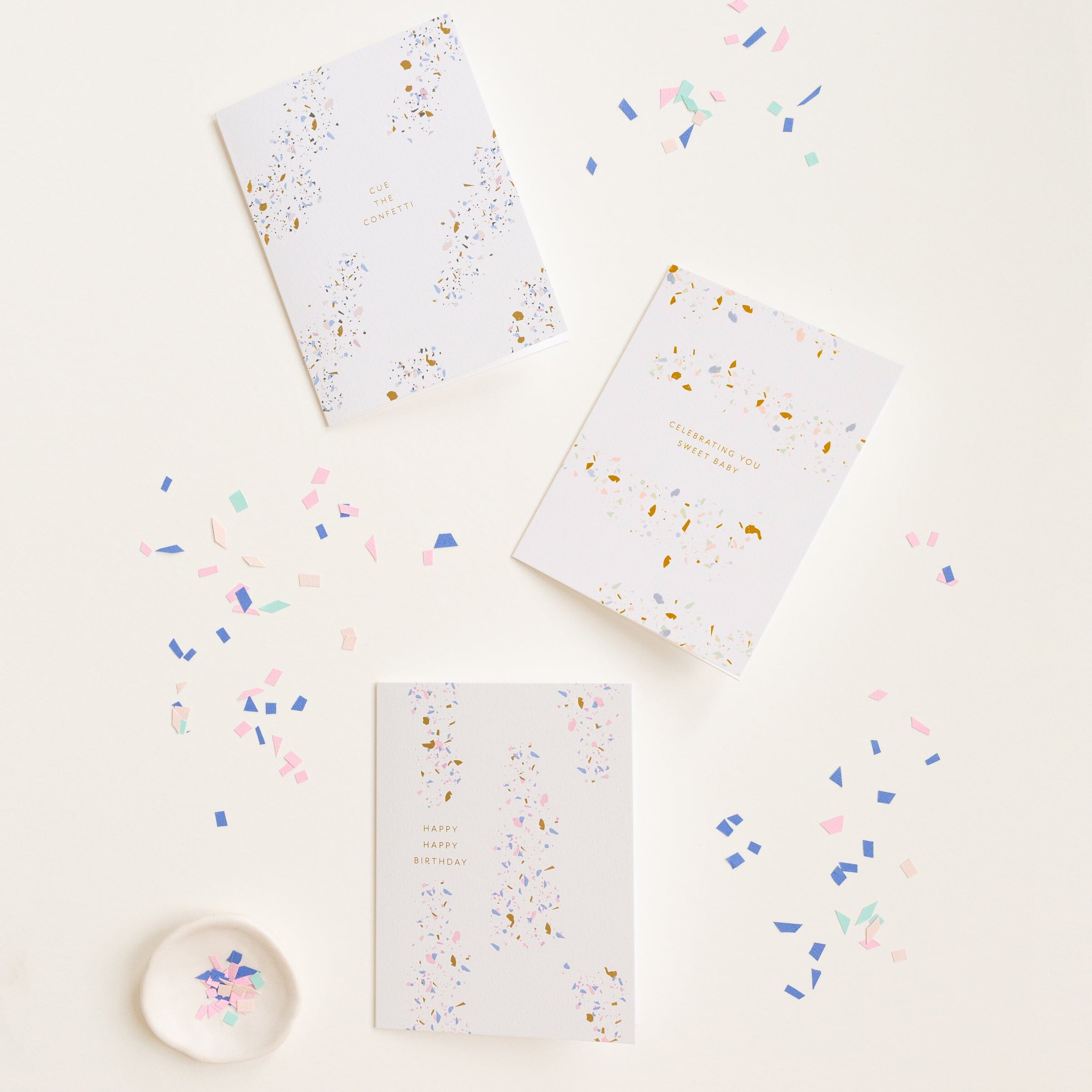 Happy Birthday Confetti Card - Ramona & Ruth 