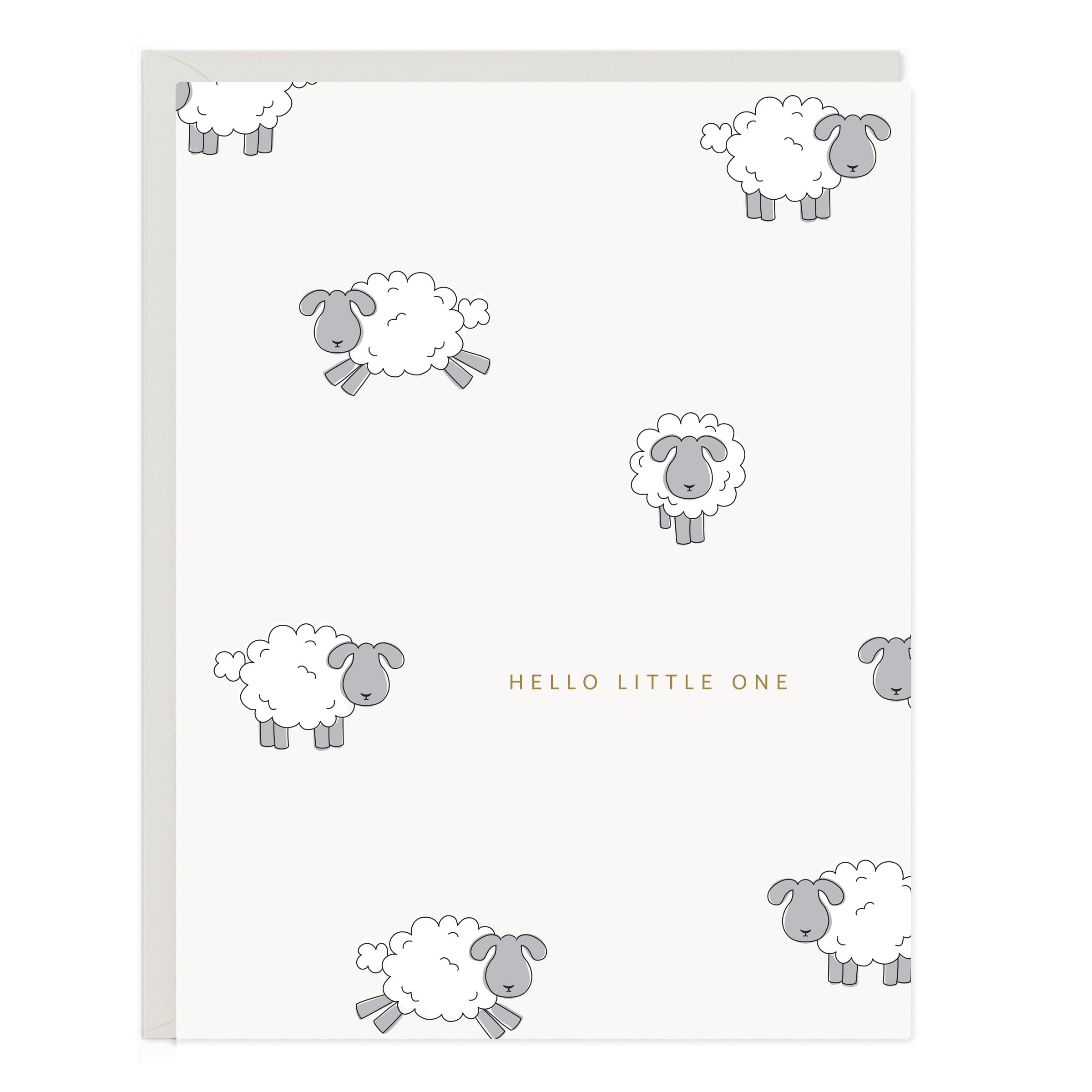 Hello Little One Card - Ramona & Ruth 