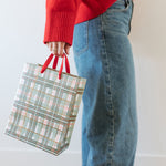 Holiday Plaid Gift Bag - Ramona & Ruth 