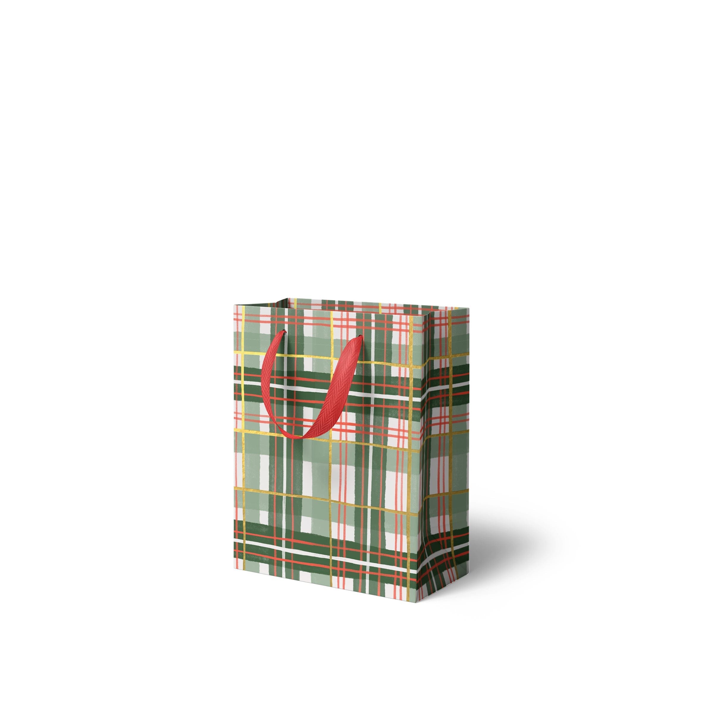 Holiday Plaid Gift Bag - Ramona & Ruth Small 