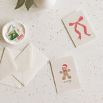 Holiday Red Bow Mini Card - Ramona & Ruth 