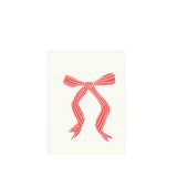 Holiday Red Bow Mini Card - Ramona & Ruth 