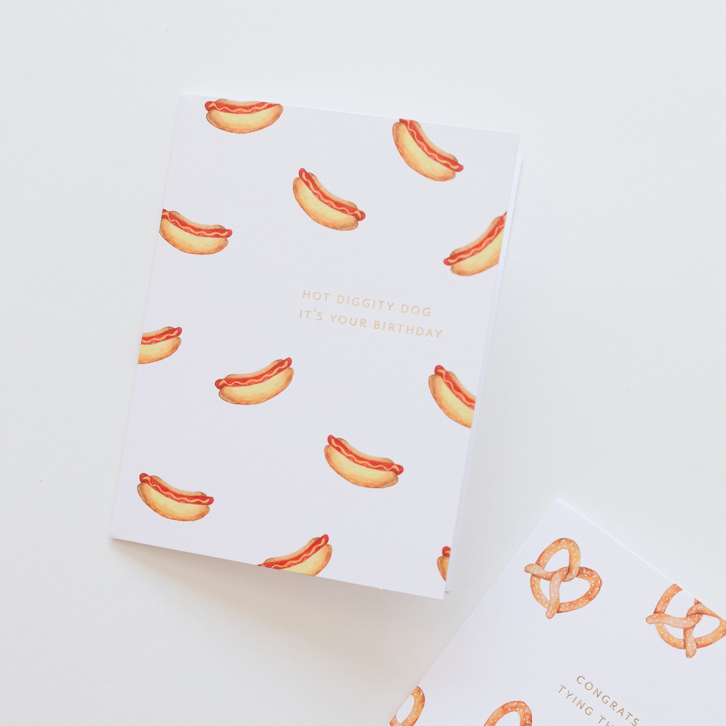 Hot Dog Birthday Card - Ramona & Ruth 