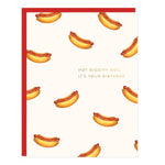 Hot Dog Birthday Card - Ramona & Ruth 