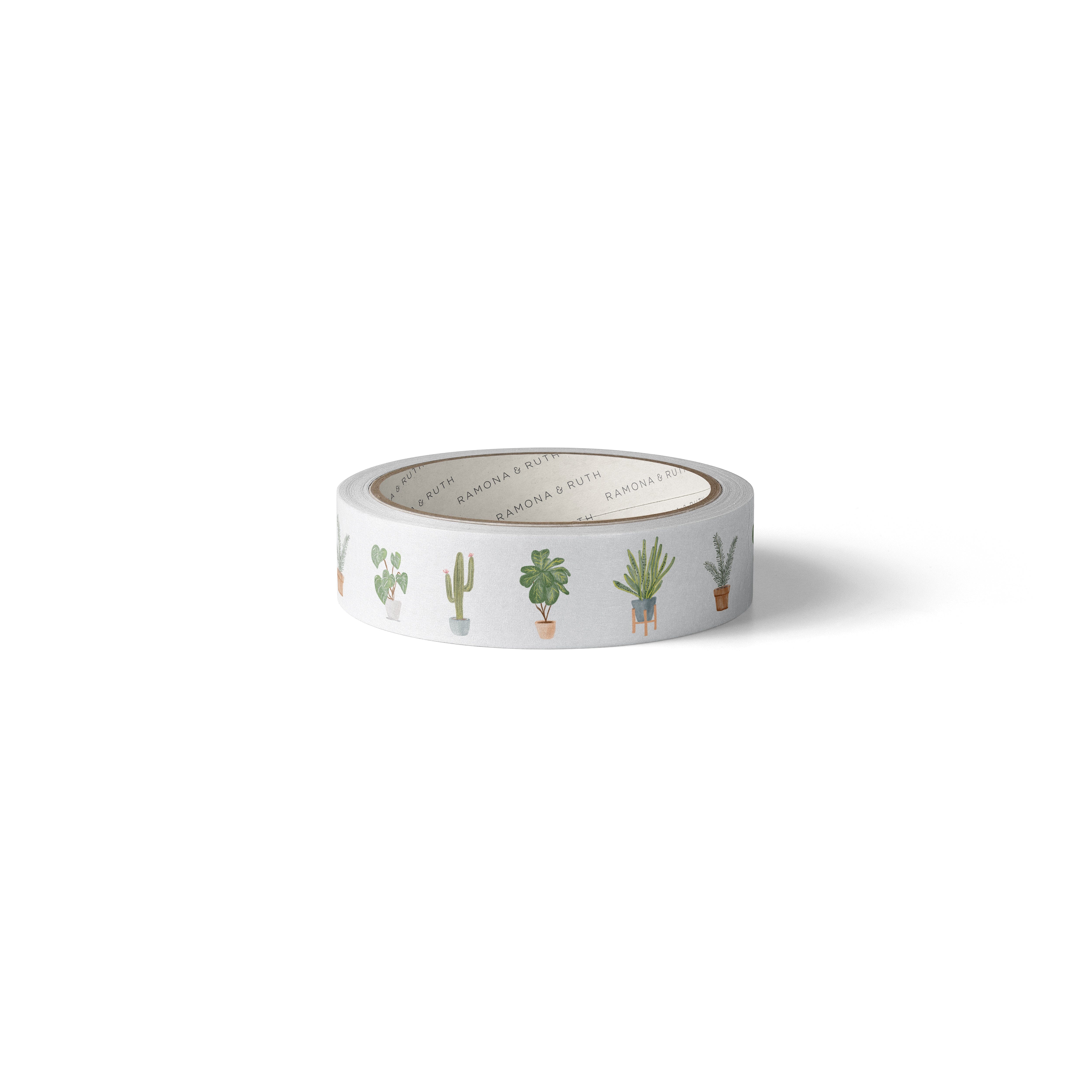 Houseplants Washi Tape - Ramona & Ruth 