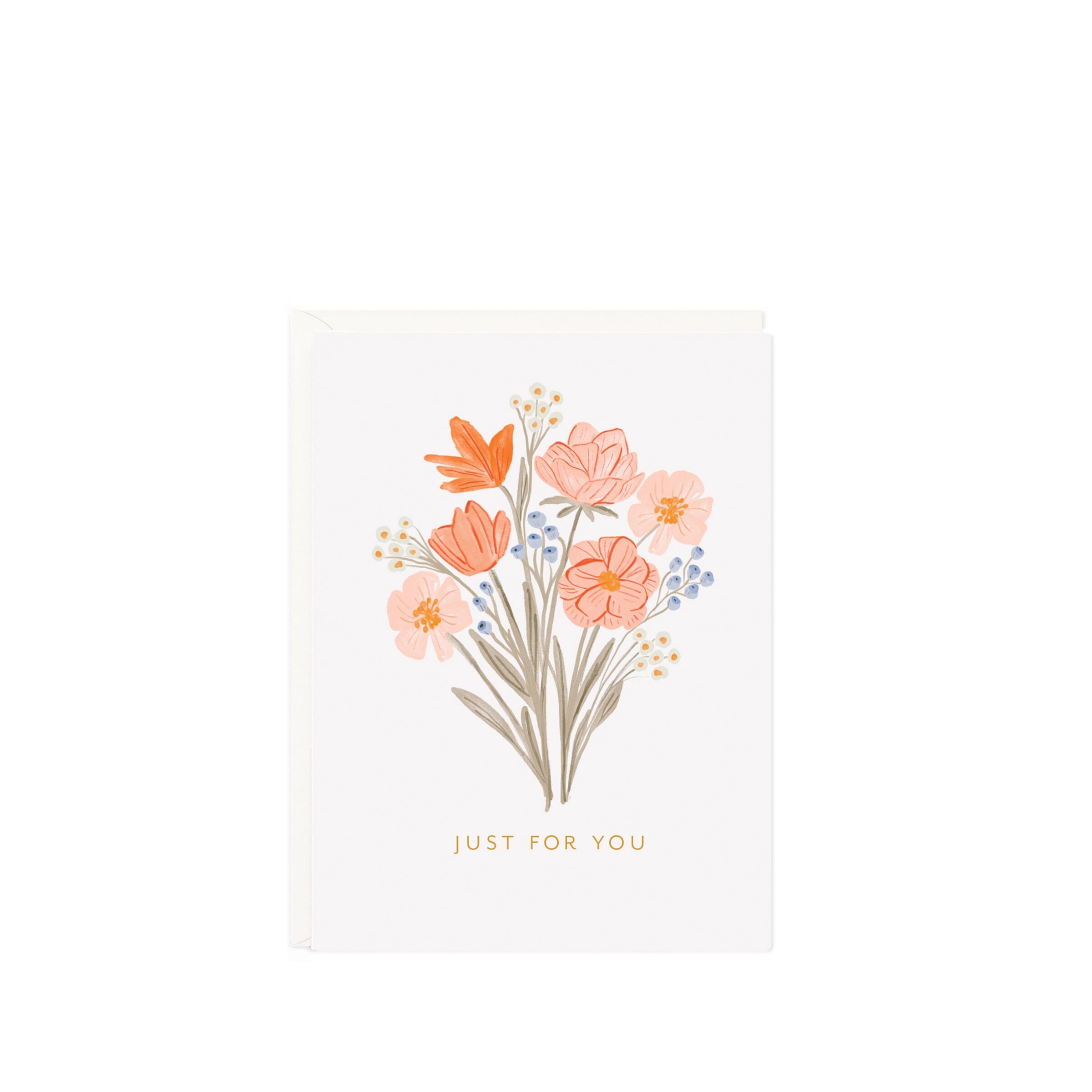 Just For You Bouquet Mini Card - Ramona & Ruth 