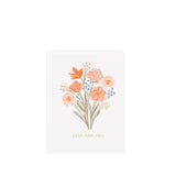 Just For You Bouquet Mini Card - Ramona & Ruth 
