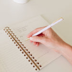 Lavender Check Rollerball Pen - Ramona & Ruth 