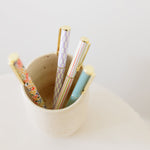 Lavender Check Rollerball Pen - Ramona & Ruth 
